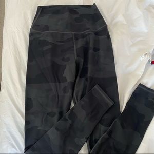 All yoga high waisted camo vapor legging